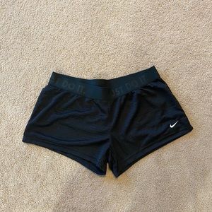 Nike woman’s dri fit running shorts